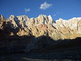 20 Jagged Rocky Peaks To The East Of Base Camp Blaze Just before Sunset From Gasherbrum North Base Camp In China 